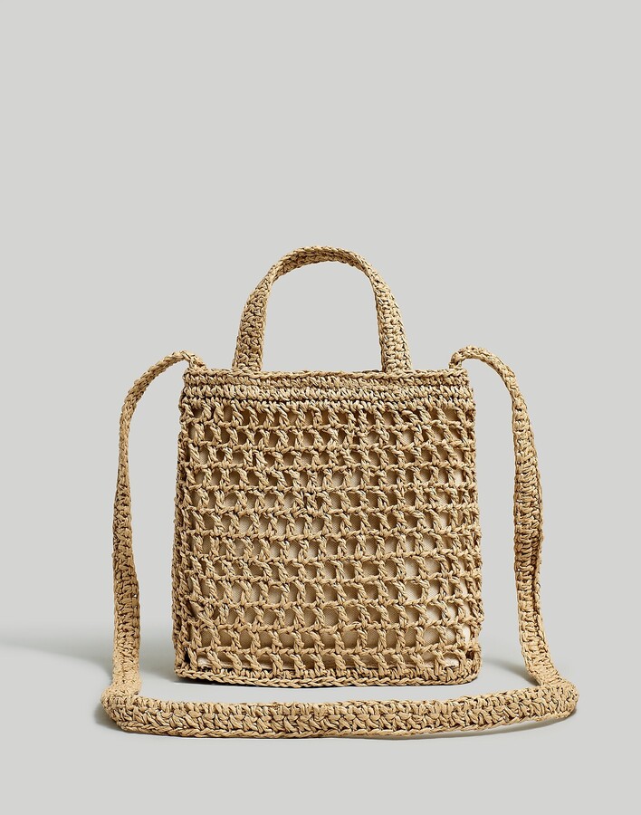 Madewell The Small Transport Crossbody: Straw Edition - ShopStyle