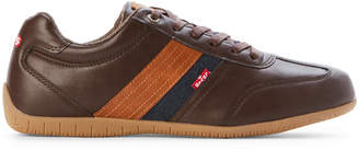 Levi's Brown Solano Burnish Low-Top Casual Sneakers