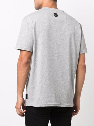 Philipp Plein V-neck logo-print T-shirt