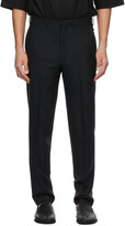 Thumbnail for your product : N.Hoolywood Black Slim Tapered Trousers