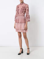 Thumbnail for your product : J. Mendel embroidered mini dress