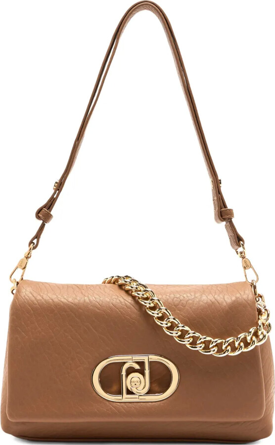 Liu Jo medium LaPuffy logo-plaque chain-strap shoulder bag