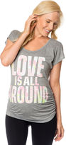 Thumbnail for your product : Motherhood Maternity Love Is All Around Maternity Tee