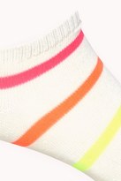 Thumbnail for your product : Forever 21 FOREVER 21+ Neon Pop Ankle Socks