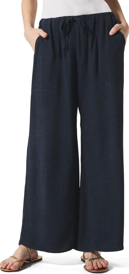 Coastal Crop Wide Leg Pants
