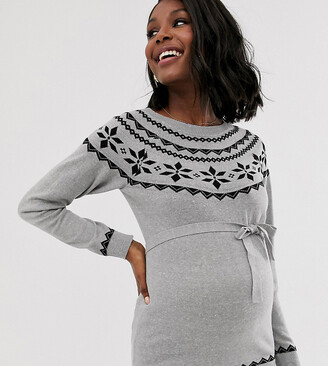 Mama Licious Mama.Licious Mamalicious fairisle jumper