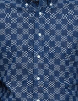 Thumbnail for your product : Gitman Brothers Vintage 25842 Indigo Checkerboard