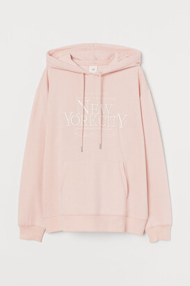 h and m pink hoodie