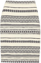 Thumbnail for your product : J.Crew Collection faux raffia pencil skirt