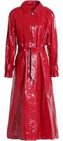 Isabel Marant Belted Coated Cotton Trench Coat
