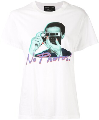 Monogram No Photos-print T-shirt