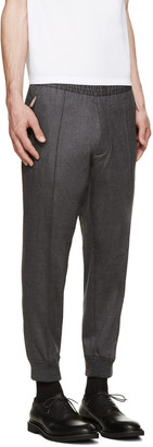 DSQUARED2 Charcoal Wool Lounge Pants