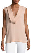 Thumbnail for your product : Theory Salvatill Sleeveless Classic Georgette Top