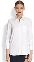 Thumbnail for your product : Altuzarra Chika Embroidered Cotton Shirt