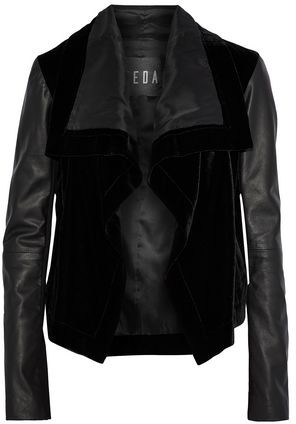 velvet motorcycle jacket