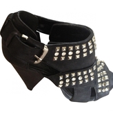 Thumbnail for your product : ZARA Black Leather Sandals