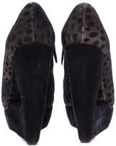 Thumbnail for your product : Alaia Ponyhair Wedges