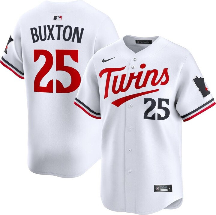 Nike Men's Byron Buxton White Minnesota Twins Alternate Limited Player Jersey