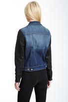 Thumbnail for your product : Sold Denim SOLD Design Lab Black Sleeve Denim Jacket