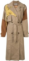 Thumbnail for your product : Preen by Thornton Bregazzi Colour Block Trench Coat