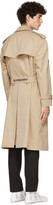 Thumbnail for your product : Burberry SSENSE Exclusive Beige Mythical Alphabet Embroidered Exploded Motif Trench Coat