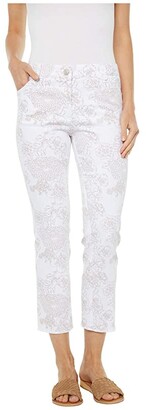 floral print jeans womens