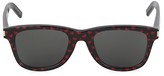 Thumbnail for your product : Saint Laurent Glitter Heart 50MM Rectangular Sunglasses