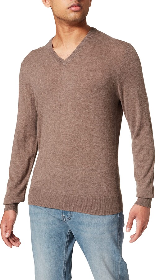 Hackett London Men's Wool Silk Cash V Sweater - ShopStyle Knitwear