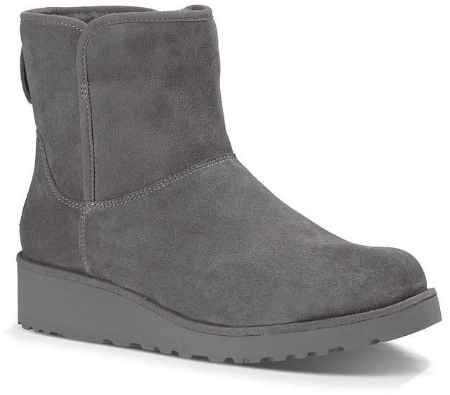 distressed suede boots