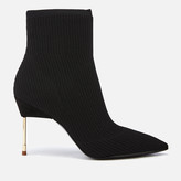 Thumbnail for your product : Kurt Geiger Women's Barbican Stretch Heeled Ankle Boots - Black