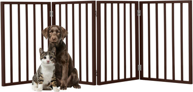 Petmaker 4-Panel Indoor Foldable Pet Gate