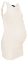 Thumbnail for your product : New Look Maternity Shell Pink Lace Trim Longline Vest