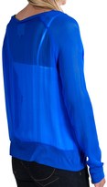Thumbnail for your product : Chaser Sheer Silk Chiffon Shirt (For Women)