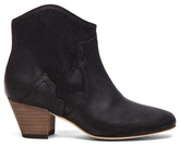 Thumbnail for your product : Isabel Marant Dicker Calfskin Velvet Leather Boots