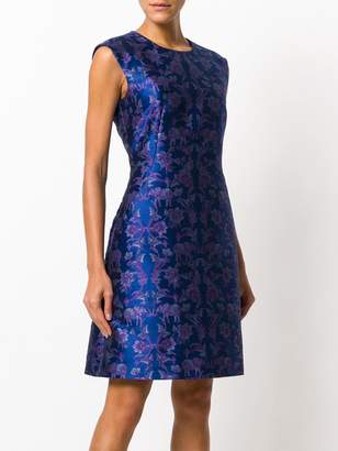 Alberta Ferretti jacquard pattern dress
