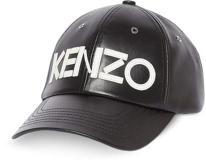 kenzo leather hat