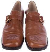 Thumbnail for your product : Chanel Leather CC Loafers