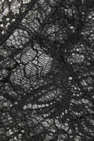 Thumbnail for your product : Dundas Cropped Chantilly Lace Top