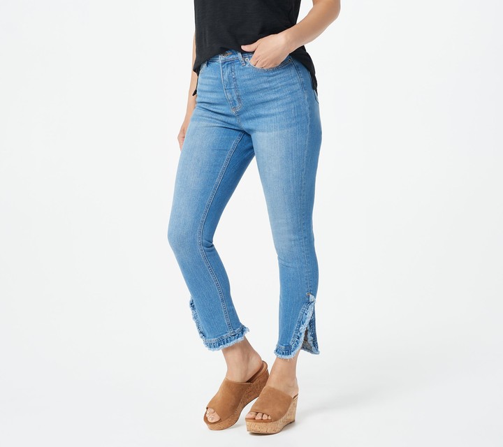 ruffle jeans plus size