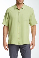 Thumbnail for your product : Tommy Bahama Silk Catalina Twill Short Sleeve Shirt