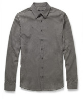 Thumbnail for your product : Gucci Slim-Fit Dot-Print Cotton Shirt