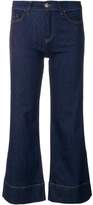 Thumbnail for your product : Emporio Armani cropped flared jeans