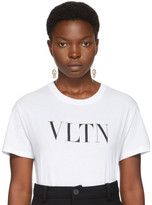 Thumbnail for your product : Valentino Gold Garavani Chain VLogo Pendant Earrings