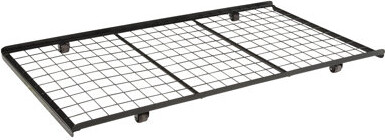 Coaster Company Eden Twin Trundle Bed With Rollers Black