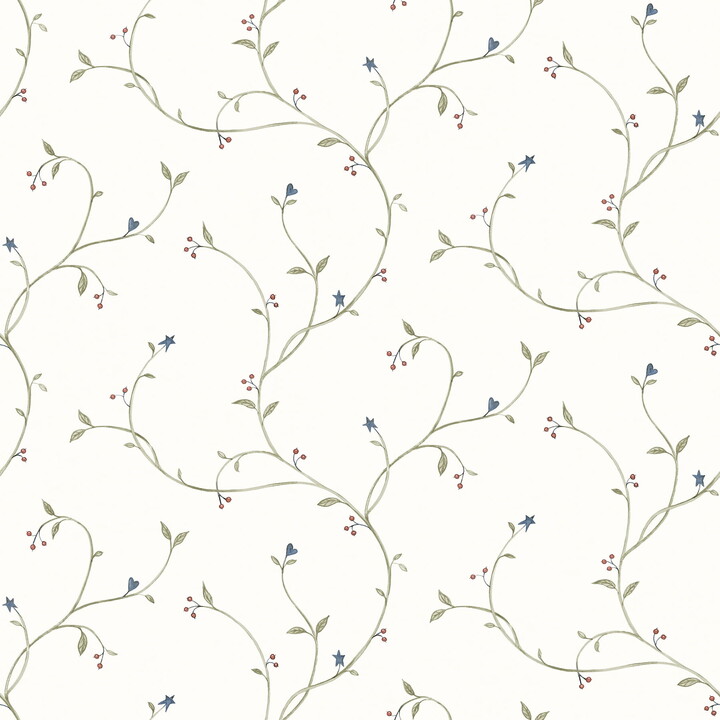 Chesapeake Kurt Green Tin Star Trail Prepasted Non Woven Blend Wallpaper, 20.5-in by 33-ft, 56.4 sq. ft.