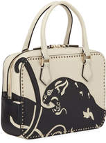 Thumbnail for your product : Valentino Garavani Rockstud Panther Satchel Bag