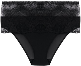 Wolford Lace Embroidered Briefs