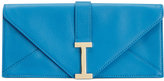 Thumbnail for your product : Isaac Mizrahi Pebbled Leather Ingrid Clutch