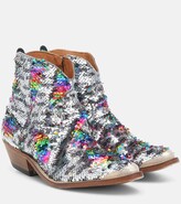 Thumbnail for your product : Golden Goose Sequined cowboy boots