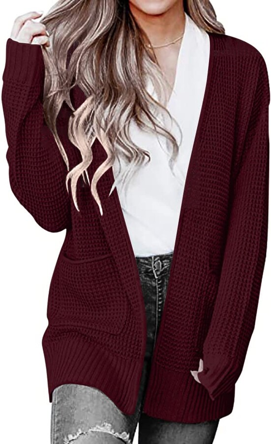 open front sweaters